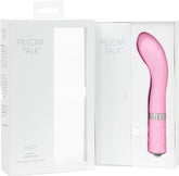 Pillow Talk Sassy Pink Rechargeable Pleasure Toy Pink Vibrators - G Spot